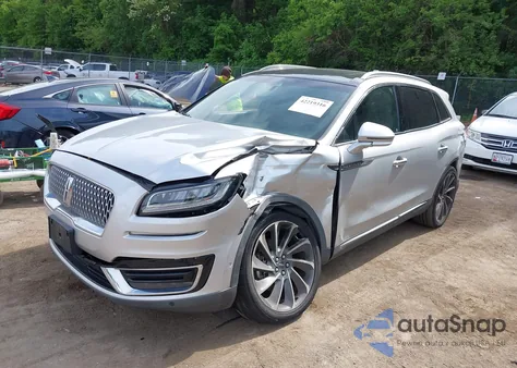 2019 Lincoln Nautilus Reserve из США, поврежденный, VIN 2LMPJ8LP5KBL32374